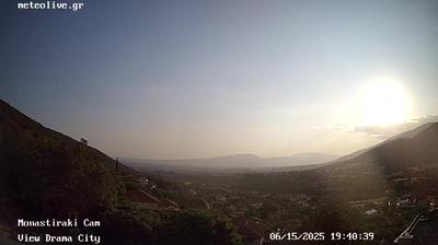 Drama mountain webcam