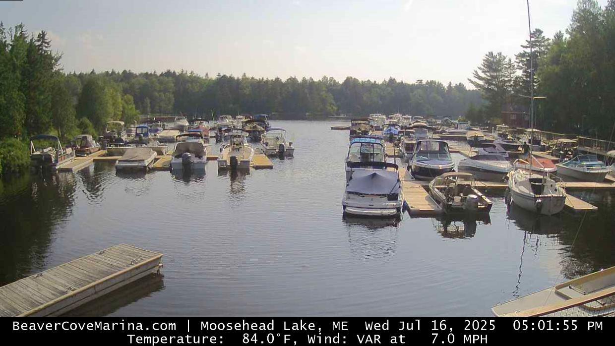 Beaver Cove lake Webcam