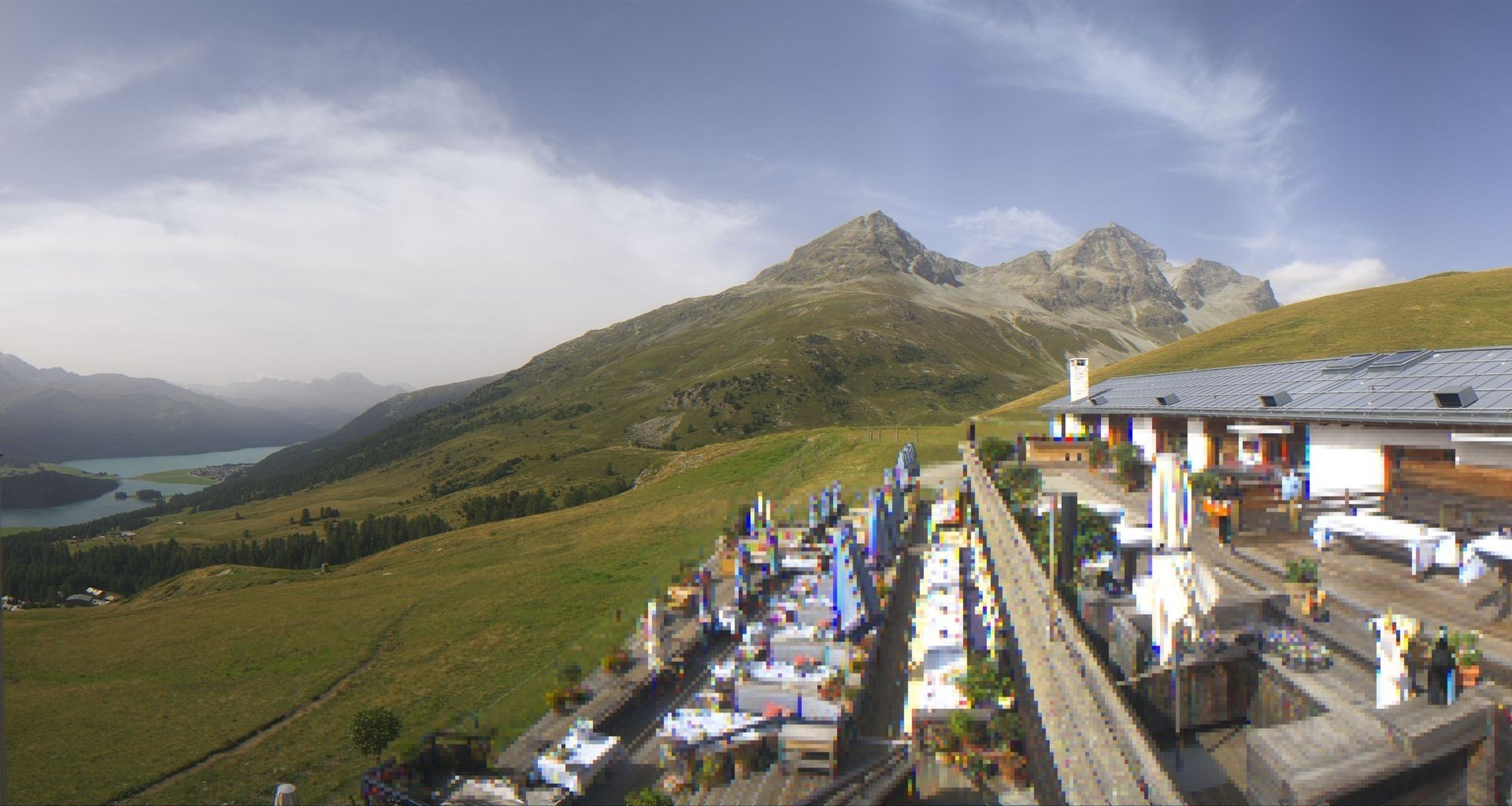Traffic Cam Sankt Moritz: St Moritz - Piz Albana