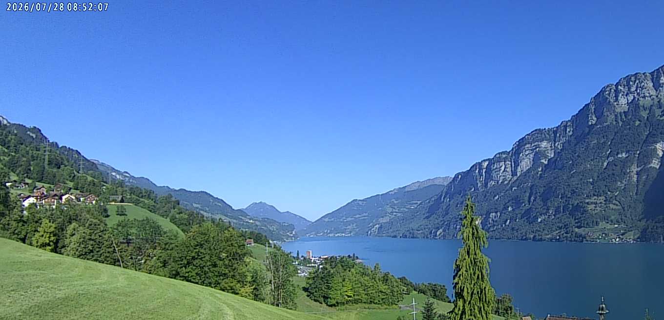 Quarten › Nordwesten: Camping Murg - Walensee