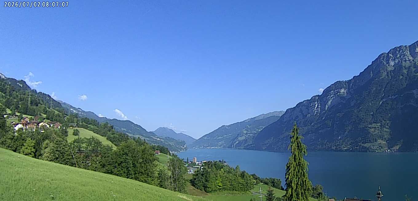 Quarten › Nordwesten: Camping Murg - Walensee