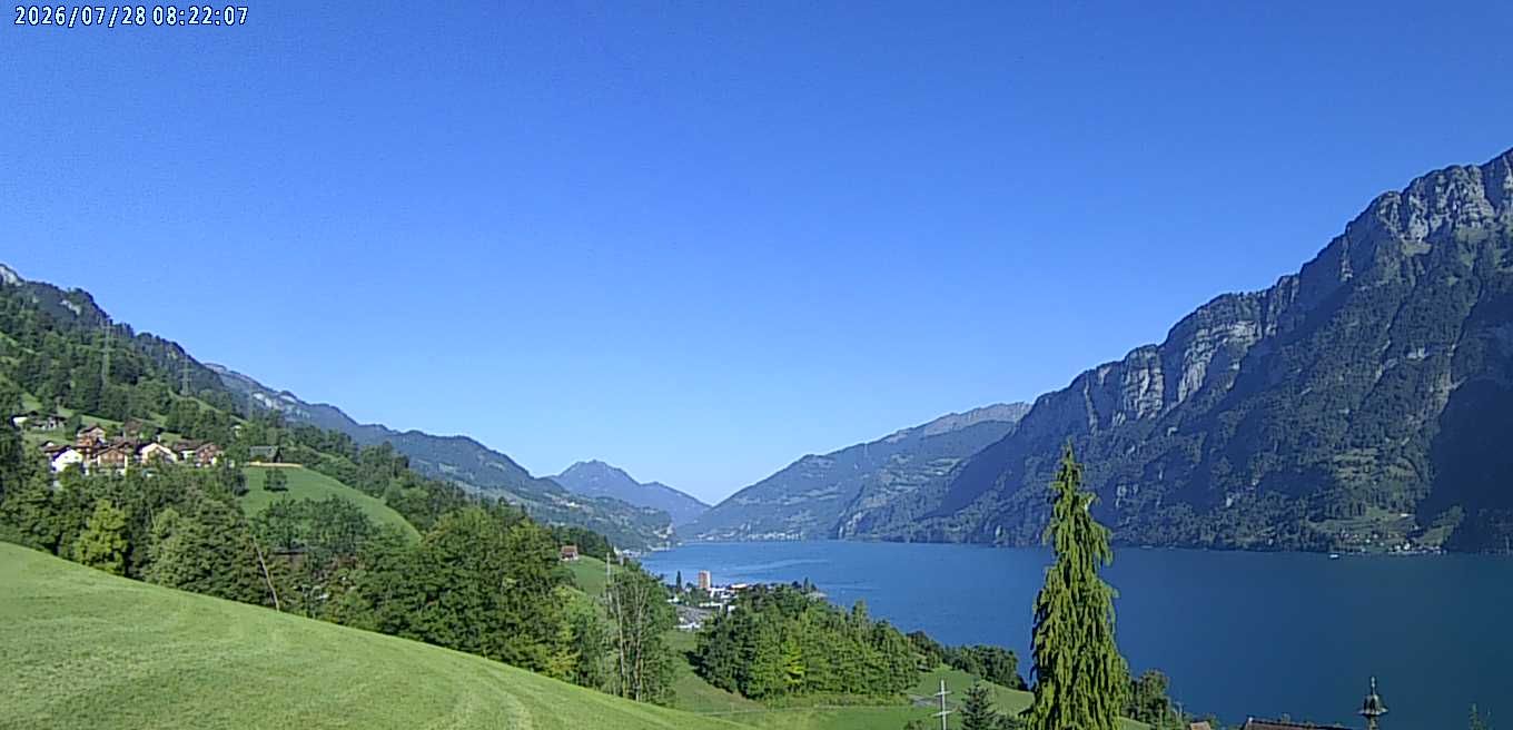 Quarten › Nordwesten: Camping Murg - Walensee