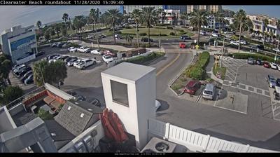 Vista de cámara web de luz diurna desde Clearwater Beach
