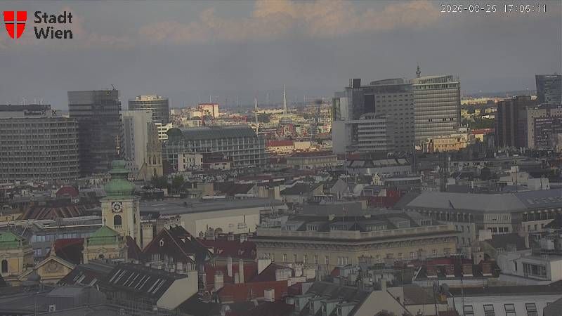 Traffic Cam Innere Stadt: Riesenrad,Unocity,Schottenstift