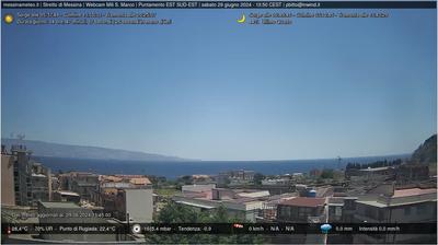 immagine della webcam nei dintorni di Messina: webcam Scaletta Superiore