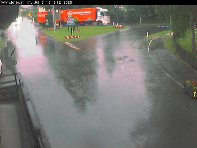 Traffic Cam Gemeinde Sankt Martin bei Lofer: Lofer - AT