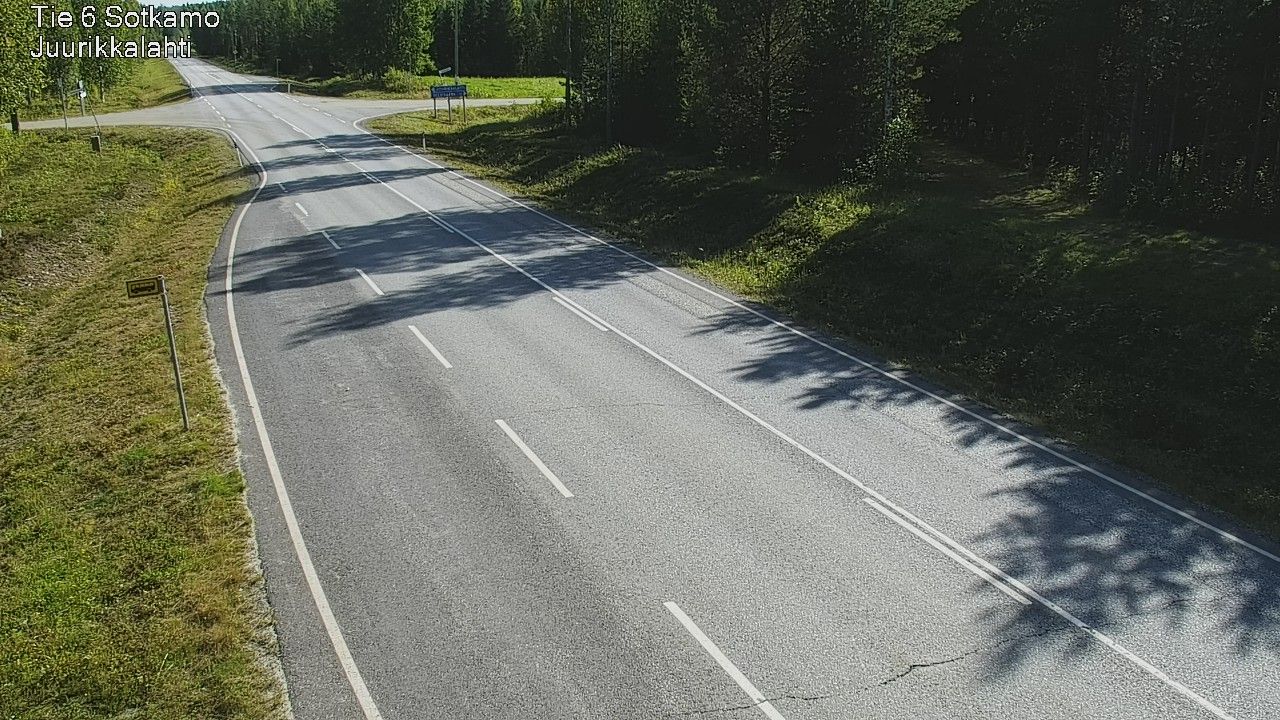 Traffic Cam Sotkamo: Tie - Juurikkalahti - Joensuuhun