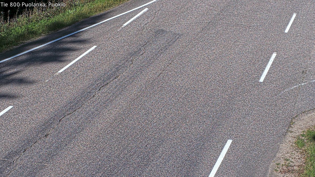 Traffic Cam Kuusamo: Tie800 Puokio - Tienpinta