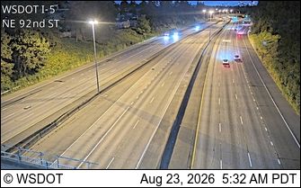 Traffic Cam Seattle: I-5 at MP 171.9: N 92nd St
