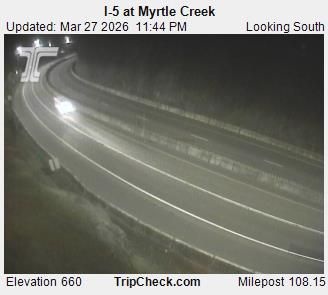 Traffic Cam Myrtle Creek: I-5 at
