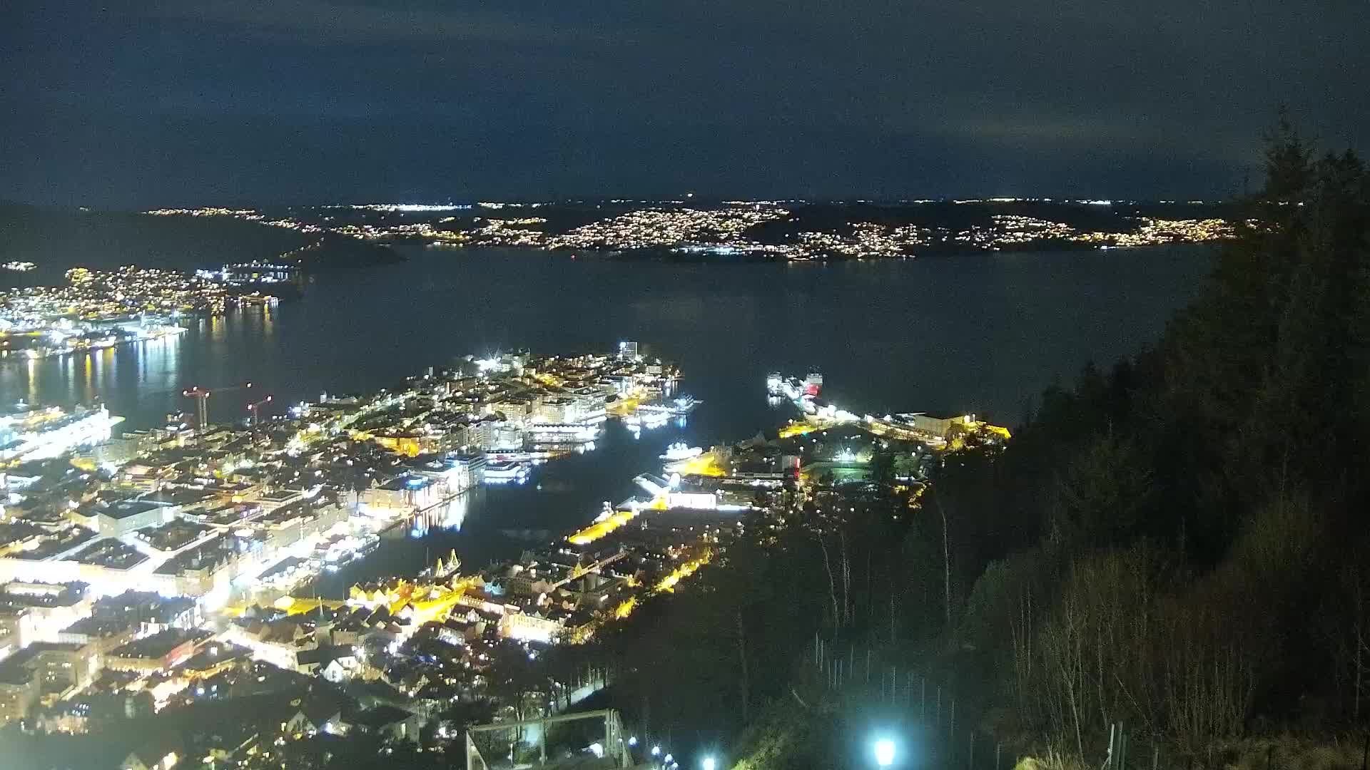 Webcam Bergen, Bergen, Hordaland, Norwegen