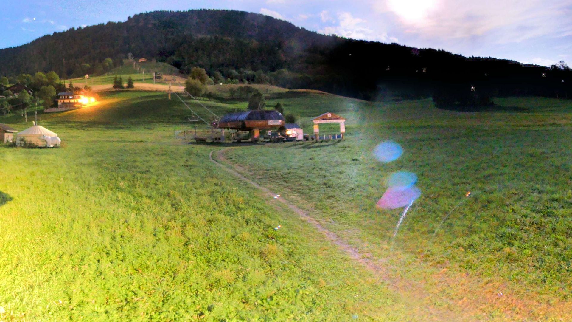 Traffic Cam Praz-sur-Arly: Val d'Arly - Espace Diamant