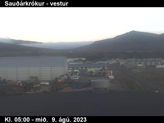 Traffic Cam Siglufjorur: Vaðlaheiðargöng - austur
