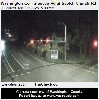 Traffic Cam North Plains: Washington Co - Glencoe Rd at Scotch Church Rd