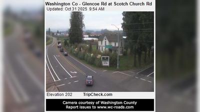 Scotch Church Rd Traffic, North Plains