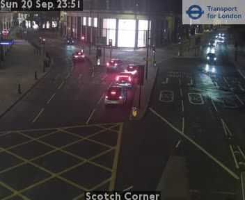 Traffic Cam London: Scotch Corner