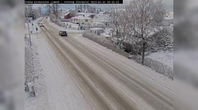 Kirkeveien South: Traffic and Landscape