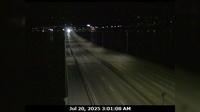 Kelowna › West: , East end of WR Bennett Bridge connecting - and West - looking west