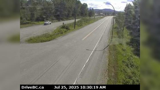 Traffic Cam Fraser Lake › East: Hwy 16 at Stella Road in - looking east