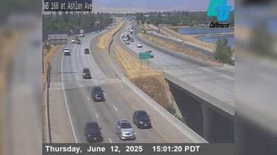 Fresno West Traffic: Ashlan Ave