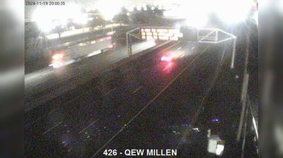 Hamilton: Queen Elizabeth Way near Millen Road
