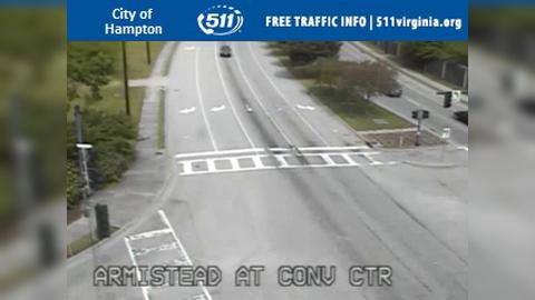 Traffic Cam Hampton City: Armistead Ave. & Convention Ctr. Blvd