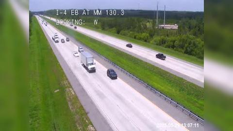 Traffic Cam Daytona Highridge Estates: I-4 @ MM 130.3 EB