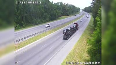 South Side Traffic at MM 3723 NB