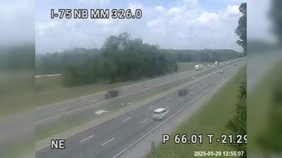 I-75 @ MM 326 NB Traffic