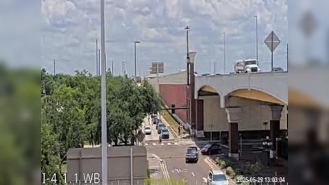 Traffic Cam East Ybor: I-4 WB side at 21st St