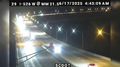 Charleston: I-526 W @ MM 21.5 (Don Holt (Down)