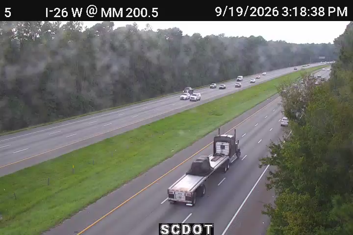 Traffic Cam Woodbridge: I-26 W @ MM 200.5