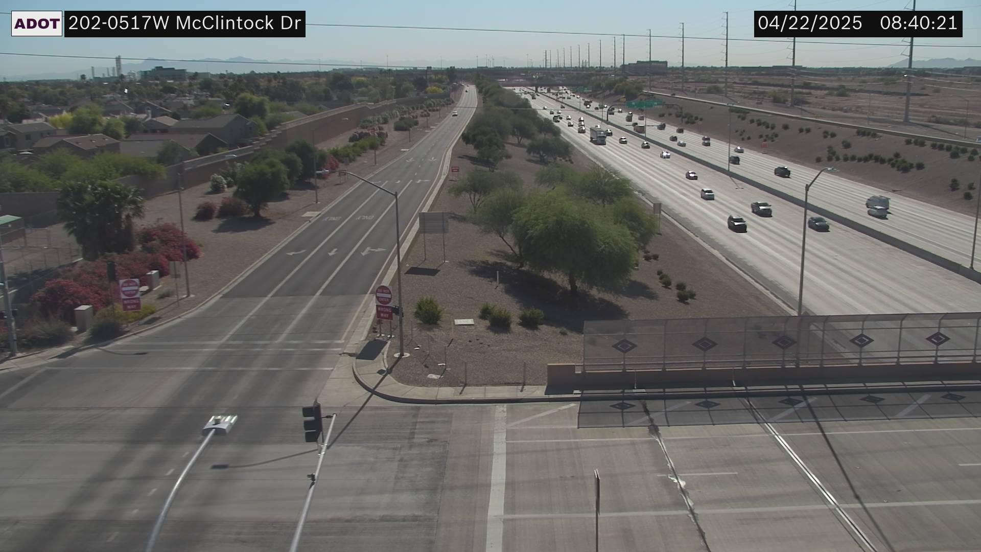 Traffic Cam Chandler › West: L-202 WB 51.74 @McClintock