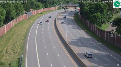 Akron Traffic: I-77 at Copley Rd