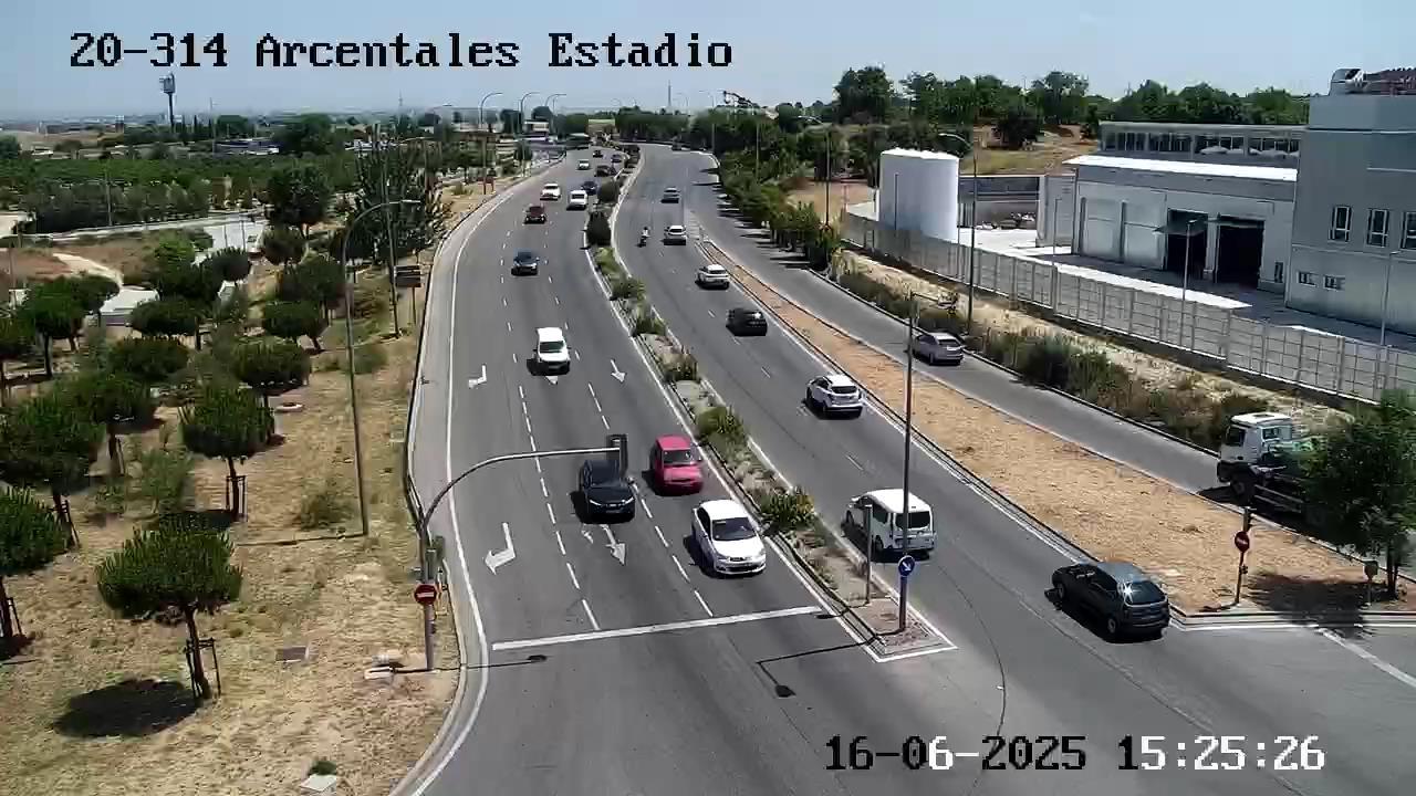 ARCENTALES-ESTADIO Traffic Webcam