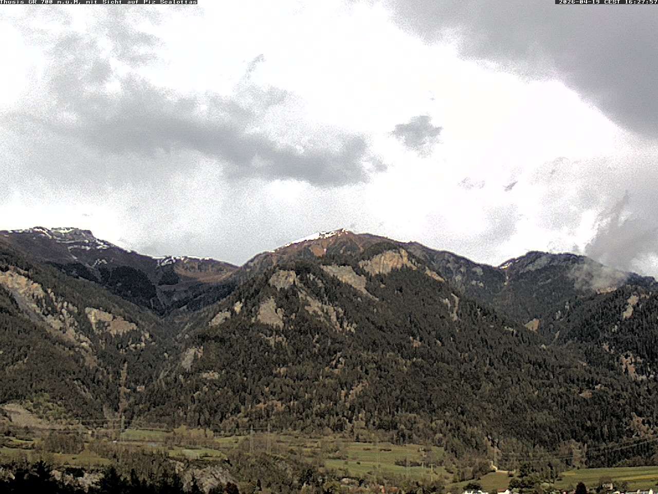 Thusis › Osten: Bergrestaurant Piz Scalottas - Scalottas