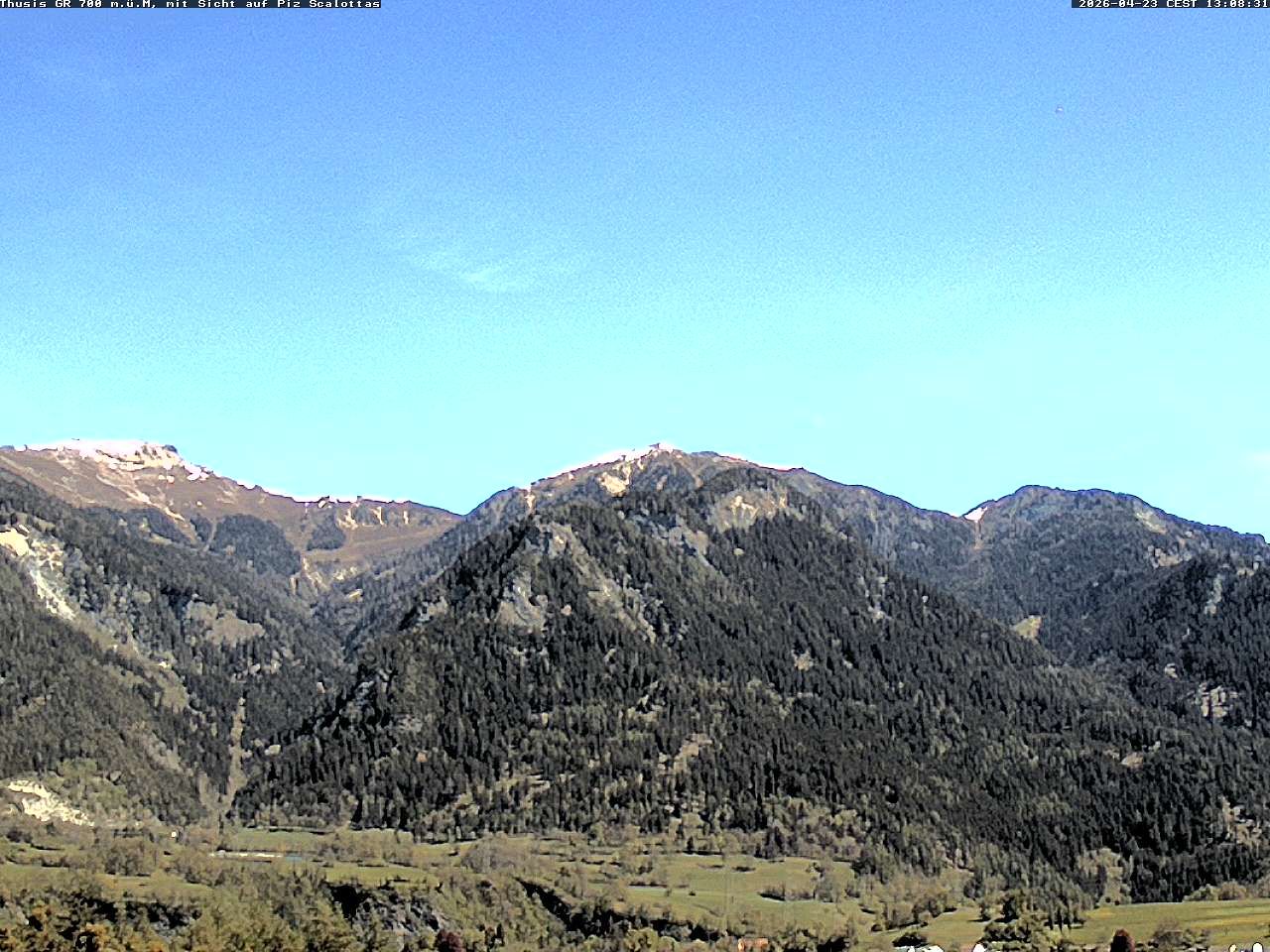 Thusis › Osten: Bergrestaurant Piz Scalottas - Scalottas