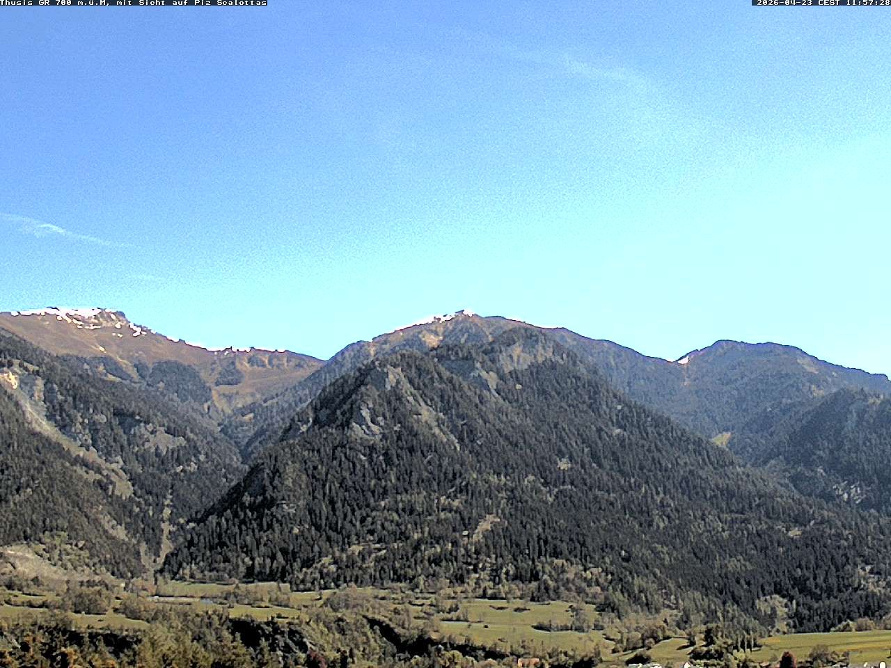 Thusis › Osten: Bergrestaurant Piz Scalottas - Scalottas