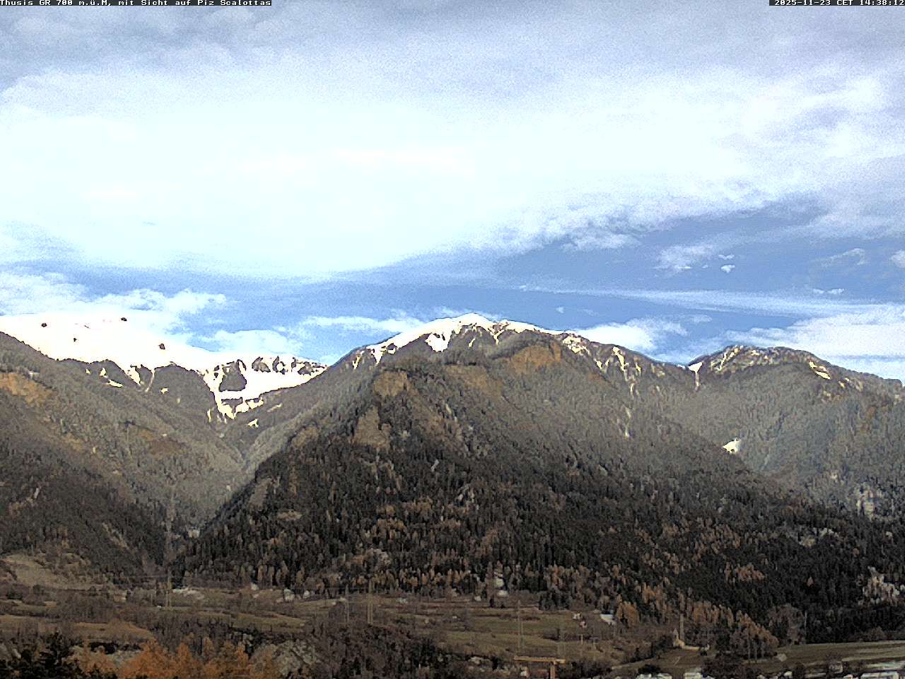 Thusis › Osten: Bergrestaurant Piz Scalottas - Scalottas