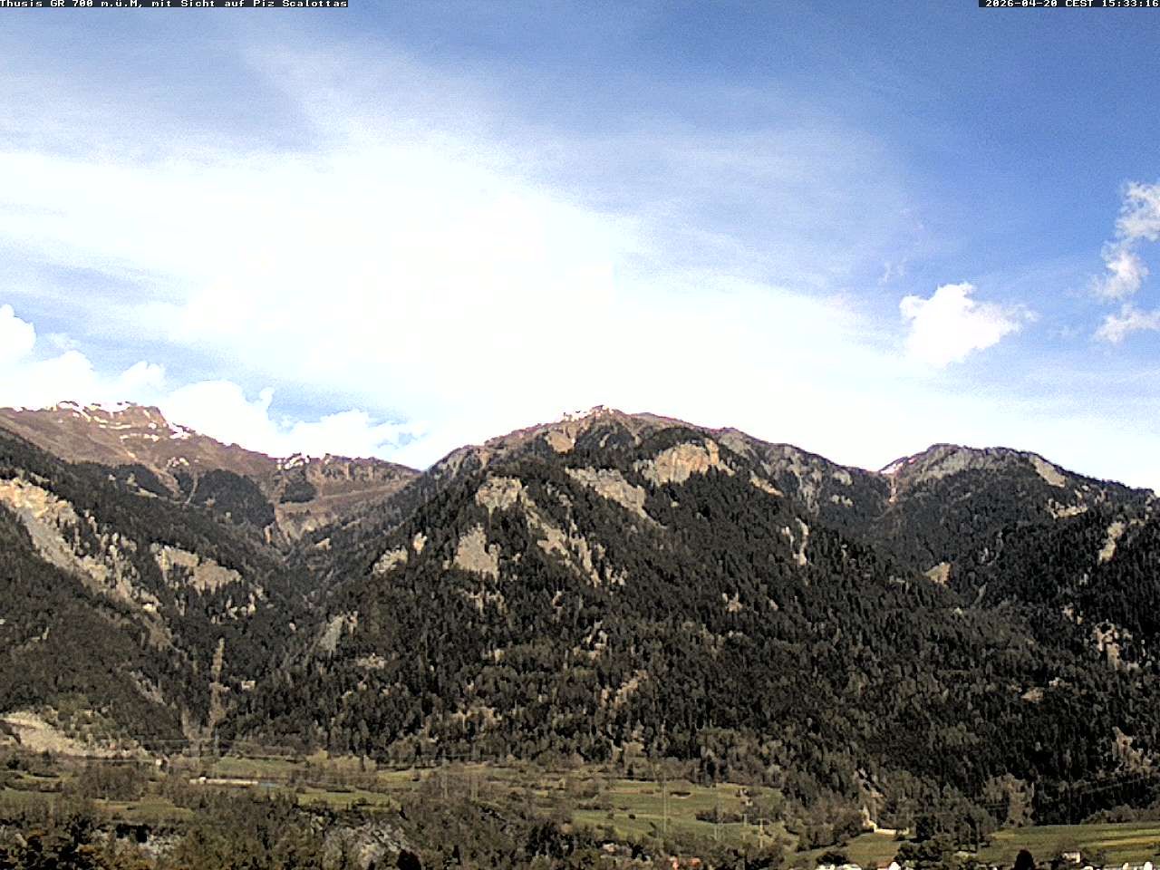 Thusis › Osten: Bergrestaurant Piz Scalottas - Scalottas