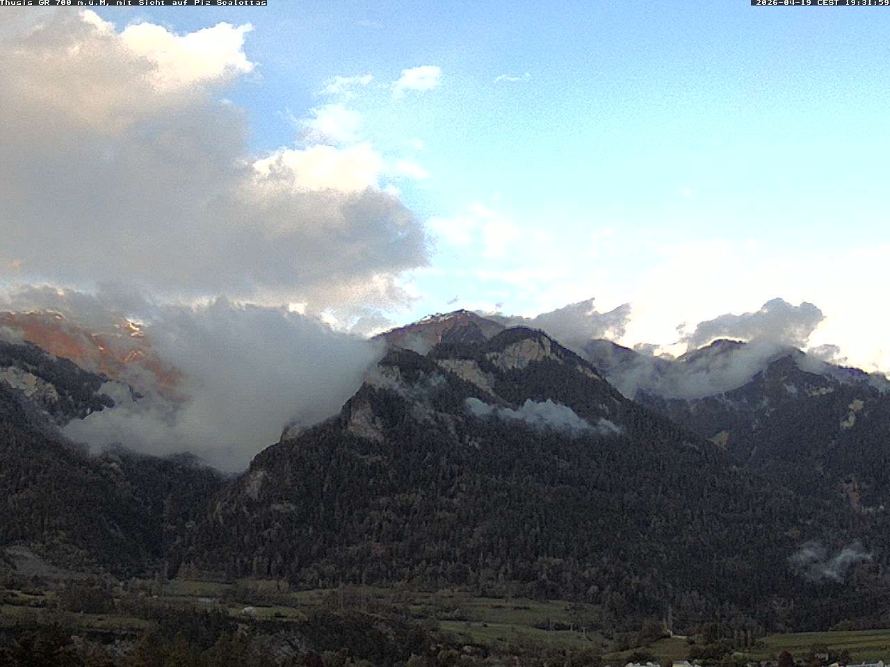 Thusis › Osten: Bergrestaurant Piz Scalottas - Scalottas