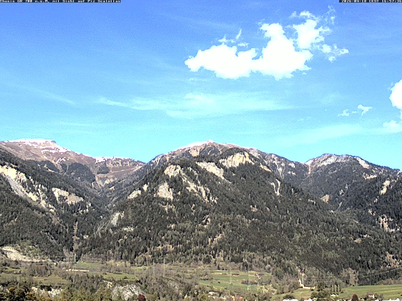 Thusis › Osten: Bergrestaurant Piz Scalottas - Scalottas