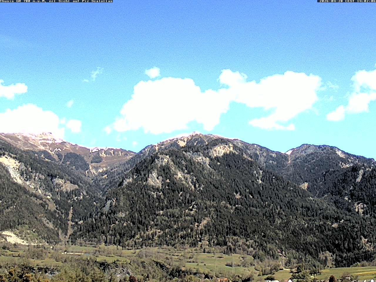 Thusis › Osten: Bergrestaurant Piz Scalottas - Scalottas