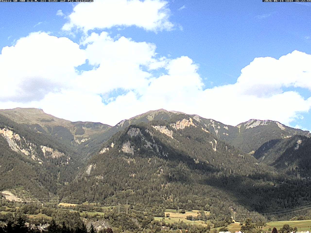 Thusis › Osten: Bergrestaurant Piz Scalottas - Scalottas