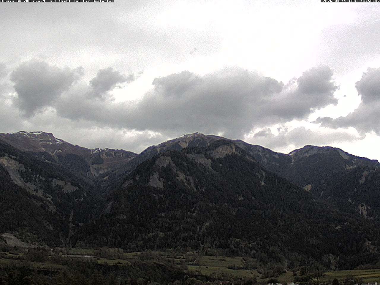 Thusis › Osten: Bergrestaurant Piz Scalottas - Scalottas