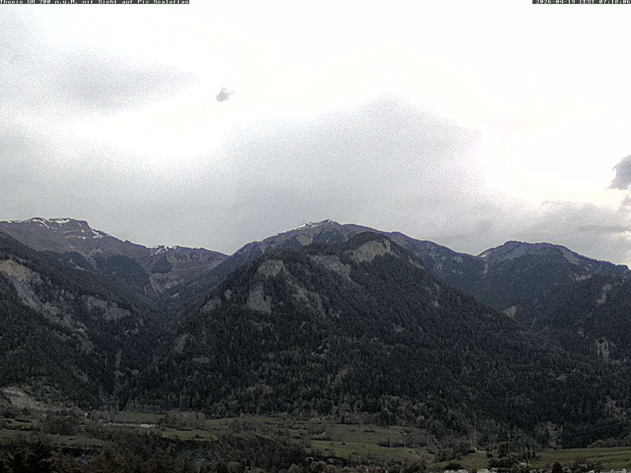 Thusis › Osten: Bergrestaurant Piz Scalottas - Scalottas