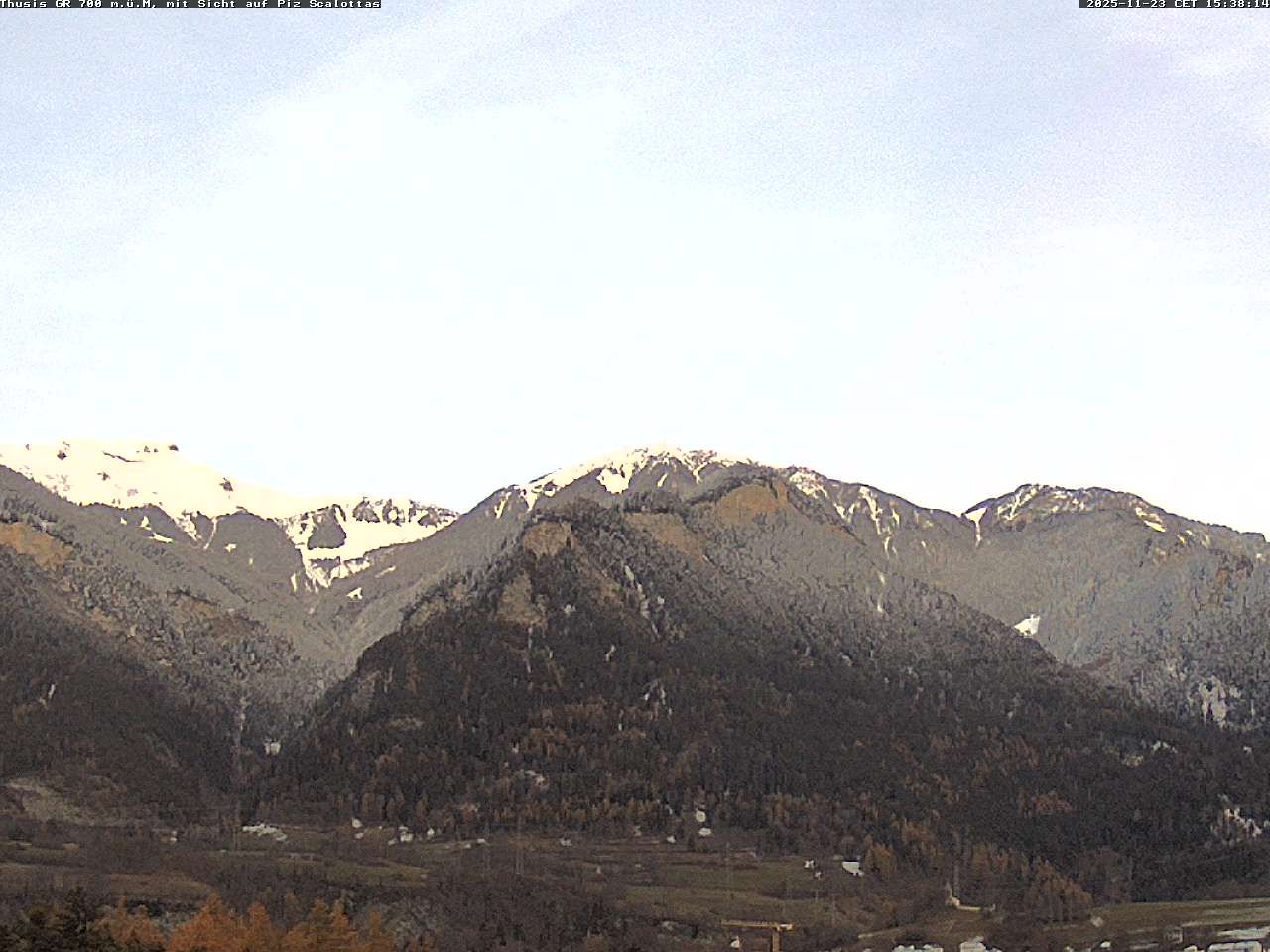 Thusis › Osten: Bergrestaurant Piz Scalottas - Scalottas