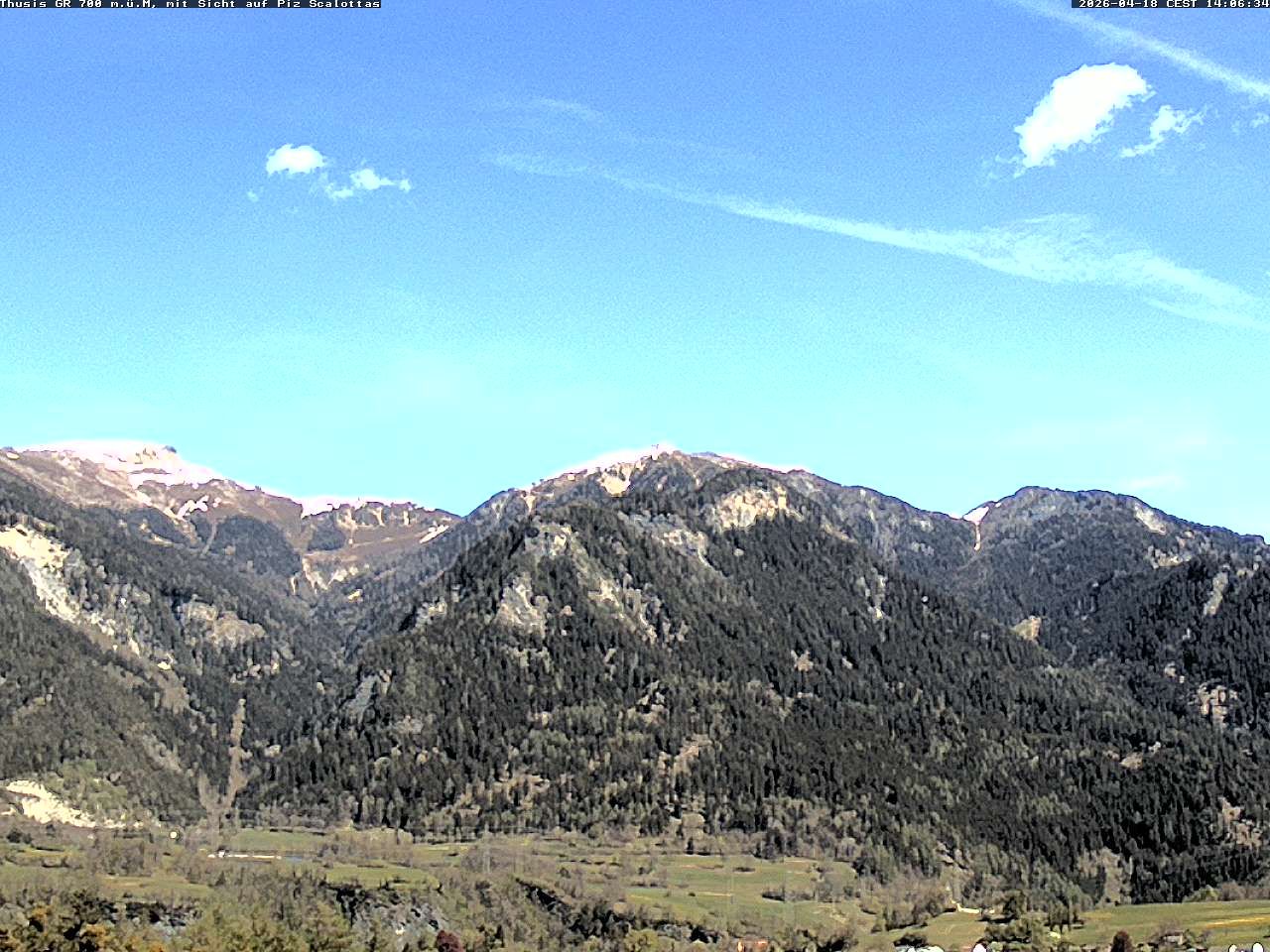 Thusis › Osten: Bergrestaurant Piz Scalottas - Scalottas