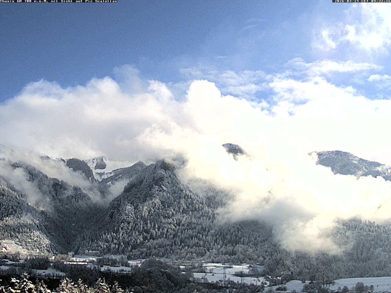 Thusis › Osten: Bergrestaurant Piz Scalottas - Scalottas