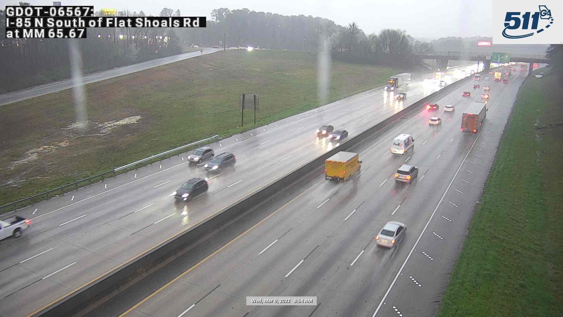 Traffic Cam Union City: GDOT-CAM-